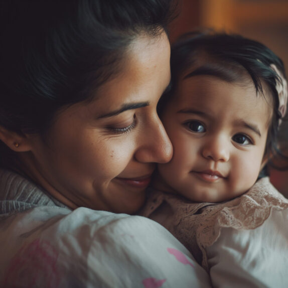 portrait-non-traditional-family-with-single-mother portrait-non-traditional-family-with-single-mother