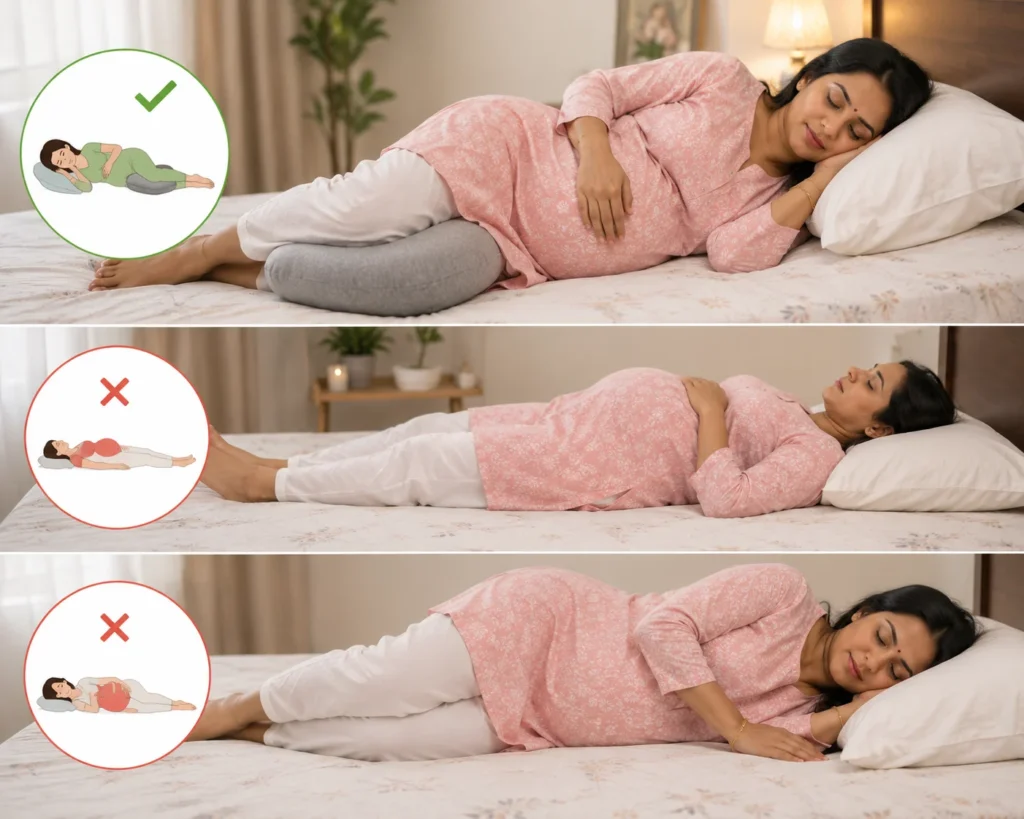 Sleeping Position In Pregnancy